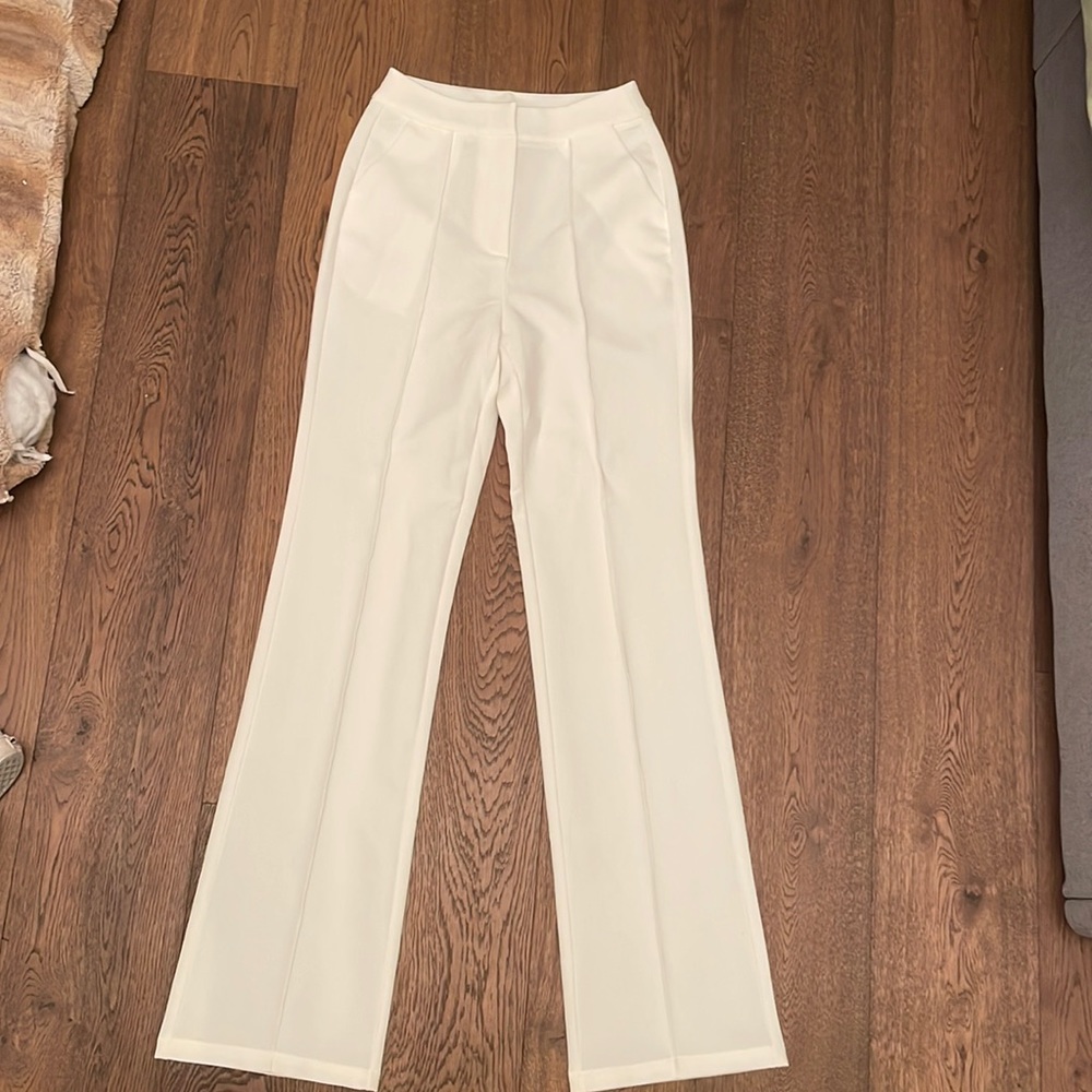 White dress pants